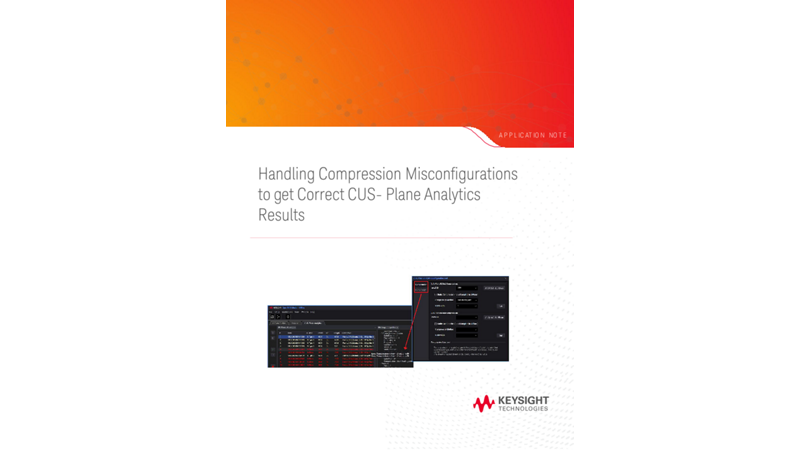 Handling Compression and Numerology Misconfigurations to get Correct CUS-Plane Analytics Results